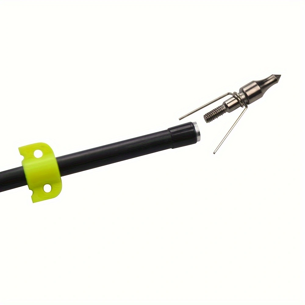 12pcs shooting fish arrows made of fiberglass material for outdoor fishing and hunting